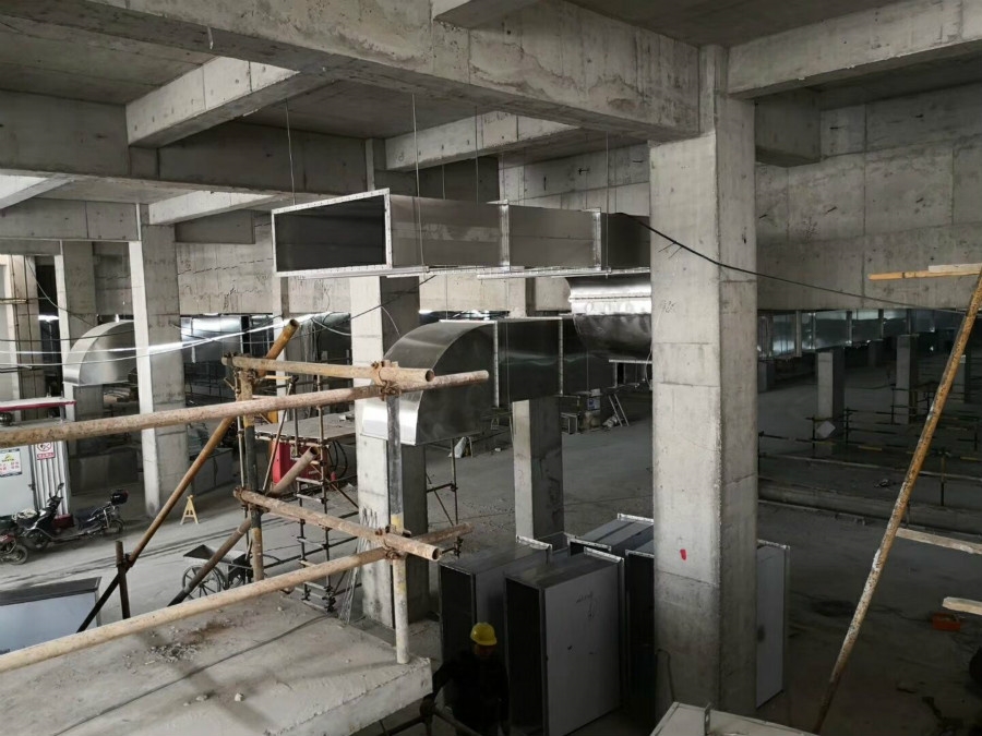 深圳寶安通風管道廠家承接寶安地下車庫排煙管道安裝
