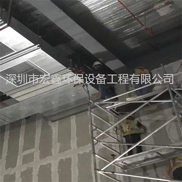 南湖風管加工廠承接東門本地安裝通風管道 黃貝環(huán)保車間通風管道安裝