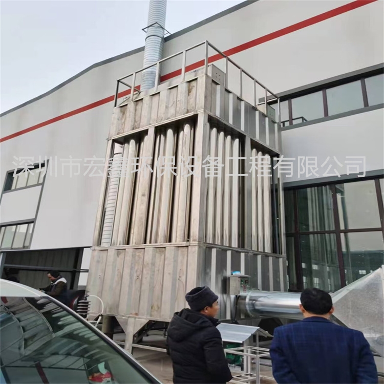 香蜜湖環(huán)保風(fēng)管安裝公司承接 華富PP噴淋塔安裝 梅林廢氣凈化噴淋塔