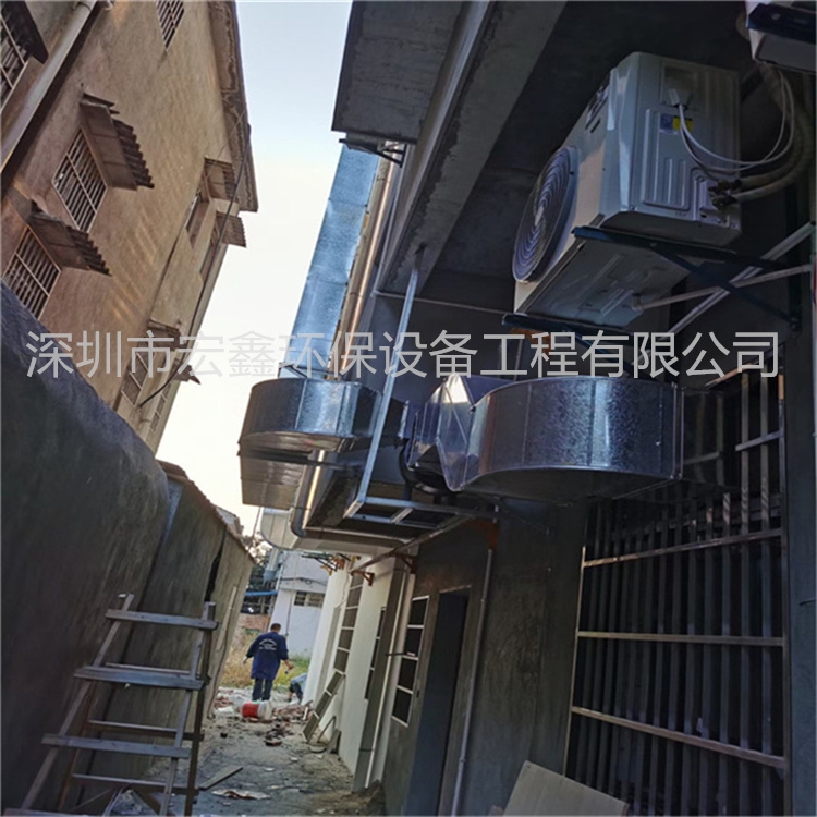 福田附近安裝通風(fēng)管道公司有哪些廠家？深圳宏鑫環(huán)保通風(fēng)管道安裝公司